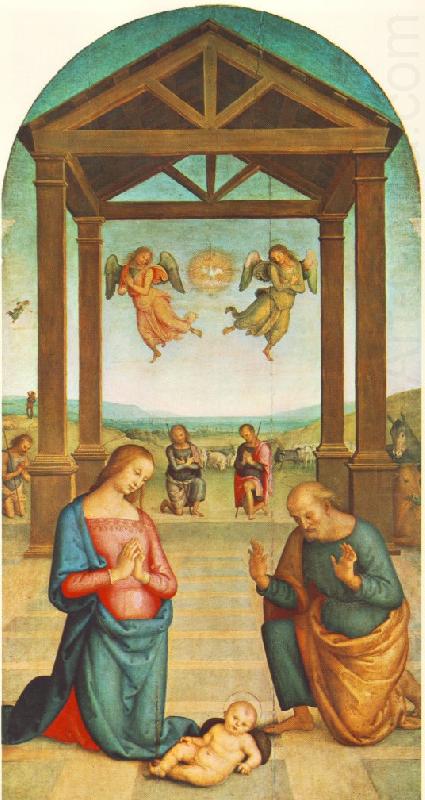 Pietro Perugino The Presepio china oil painting image
